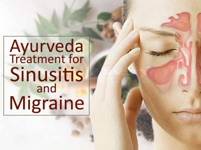 Ayurveda Treatment for Sinusitis and Migraine